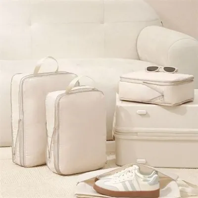 여행용 압축 파우치 여행용 캐리어 파우치 트래블 세탁물 수납 정리함 의류 캠핑용 보관함 보조 이불 침구