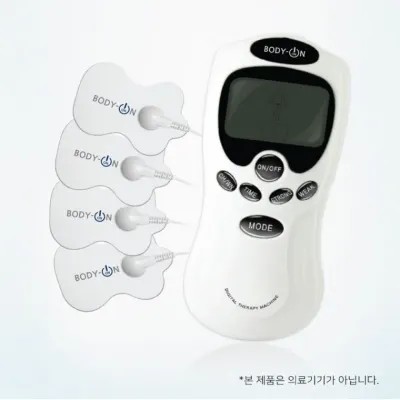 바디온 EM-301 저주파마사지기 타이머 휴대용 개인용 목어깨 저주파 안마기 자극기
