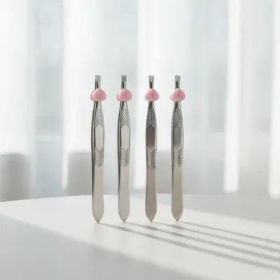 고정밀 스텐 눈썹 뽑기 족집게 얼굴 제모용 정밀 핀셋 관리 도구