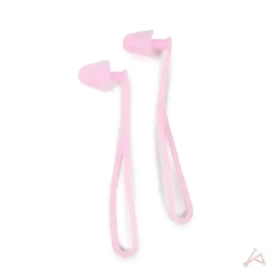 수영 스트랩 귀마개 핑크