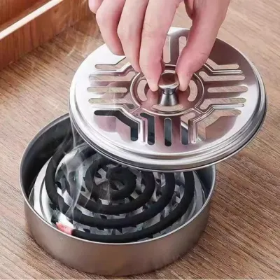 모기향 홀더 받침대 연소기 거치대 캠핑 스틱 휴대용 케이스 퇴치