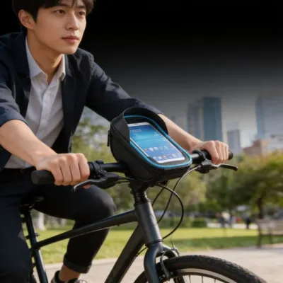 자전거 휴대폰 파우치 스마트폰 거치 가방 로드 바이크 MTB 라이딩 용품
