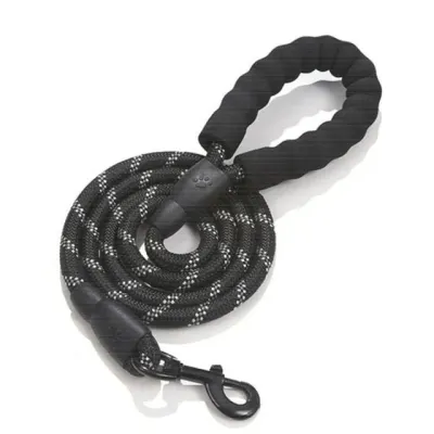리드줄 12mm 블랙 논슬립리드줄 개목줄 반려견산책용품