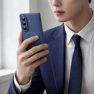 Z폴드 마그네틱 폴더블 강화 유리 힌지 보호 케이스