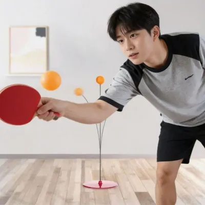 탁구 연습 셀프 탁구대 혼자 도구 자취방 홈트레이닝 데일리 취미 용품