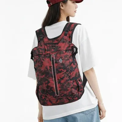 스포츠 아웃도어 트래킹 폴딩 백팩 SPOR1RED