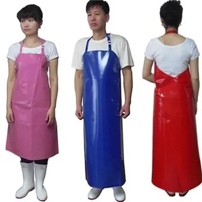 방수 앞치마 우레탄 앞치마 업소용 발수 양면 코팅 작업용 음식점 산업용 공업용 다용도 정육점 조리용