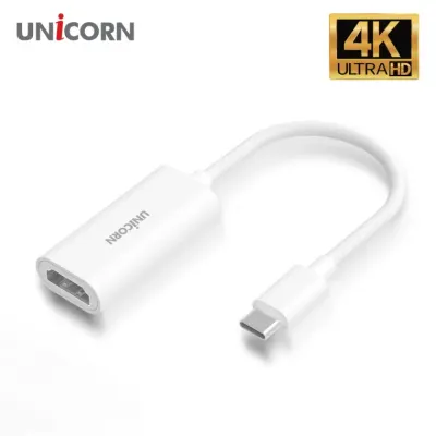 유니콘 USB Type-C to HDMI 변환젠더 컨버터 4K ULTRA HD 미러링 CH-100W