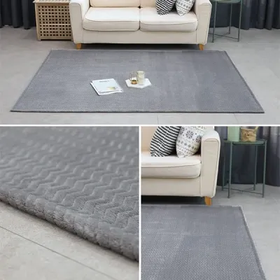 매직크린 쉐브론 러그 100x150 그레이