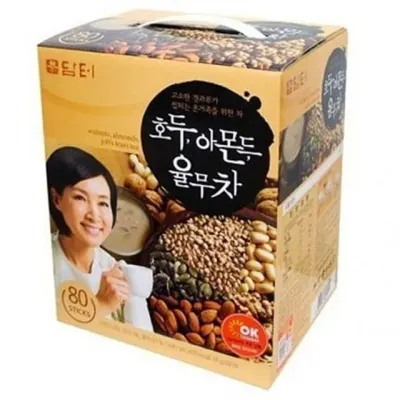 담터 호두 아몬드 율무 차 담터 호두 율무 차 고소한 따뜻한 식사대용 80개 스틱형 겨울 선물