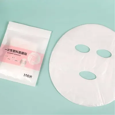 비닐 마스크팩 100매 비닐마스크팩 홈피부관리 홈케어