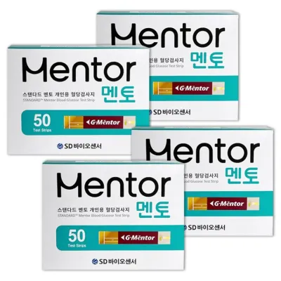 SD 스탠다드 멘토 혈당시험지 200매
