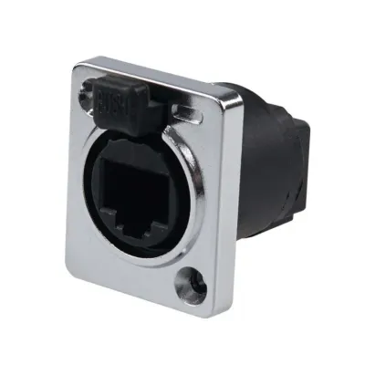 RJ45 패널 마운트 방수커버 네트워크 CCTV 버스 선박 차량