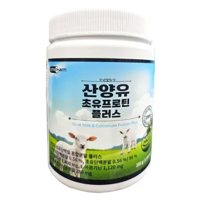 뉴트라팜 산양유초유 프로틴 플러스 280g 단백질 분말 산양유단백 혼합분말