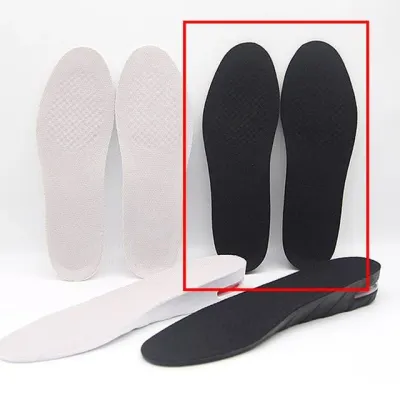 여성 키높이 깔창 여자 쿠션 충격흡수 3cm 검정 구두 신발 쿠션깔창