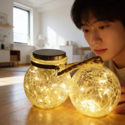 정원등 LED 조명 유리항아리 캠핑 마당 테라스 야외 조경 무드등 인테리어 용품