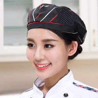 메쉬 베레모 주방모자 바리스타 유니폼모자