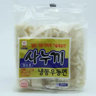 천일식품 사누끼 우동면 냉동  김치우동 우동사리 볶음우동