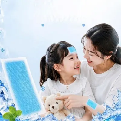 잔솔 아이스 쿨패치 2매입 쿨링팩 야구 이마 냉찜질