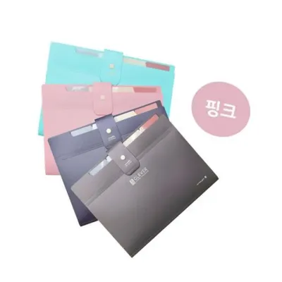 클레버 5분류 간편  아코디언파일 서류정리파일 아코디언화일