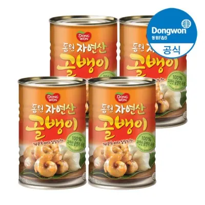 자연산 골뱅이 400g 4캔