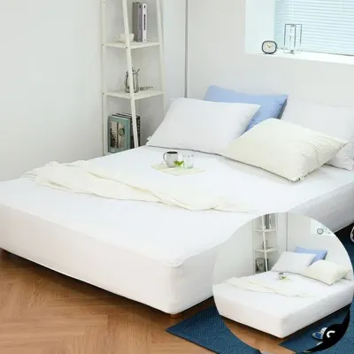 매트커버 숨쉬는 생활방수 매트리스커버 슈퍼싱글 SS 화이트