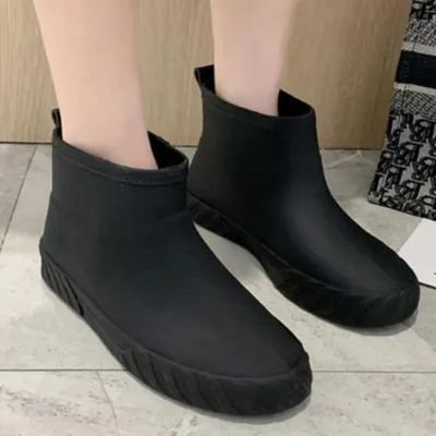 여성레인부츠 225 250mm 여성장화 발목장화 가벼운장화 여자미들부츠