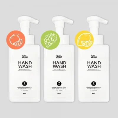 유해성분 미검출 인증 거품 핸드워시 본품(용기) 500ml 3가지