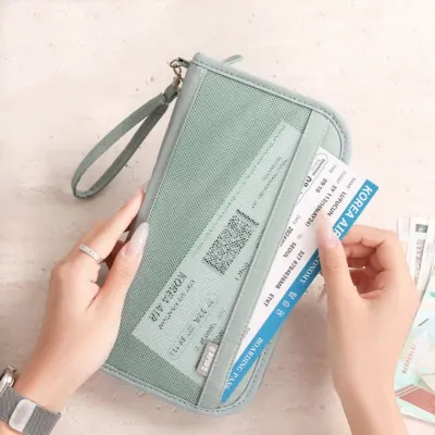 저니가드 RFID 차단 매쉬 방범 여권 지갑 안티스키밍
