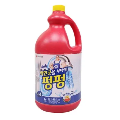 홈스타 막힌 곳을 부탁해 펑펑 2L 홈스타 배수구 하수구 배수관 세정제 배수구청소 배수관청소 청소-TJ
