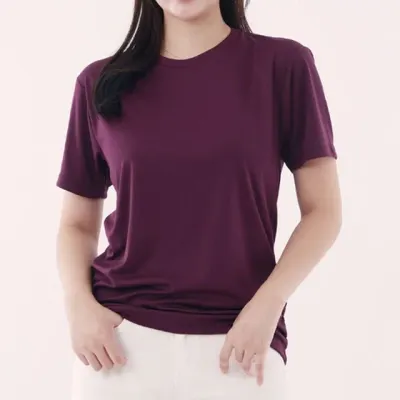 무지 이너 반팔 라운드 반팔티 단체티 칼라 티셔츠 라운드티 기본티