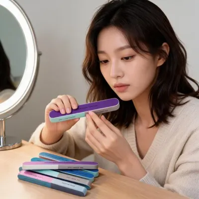 네일 파일 7면 버퍼 손톱 발톱 샌딩 네일케어 도구 셀프 홈케어 데일리 관리