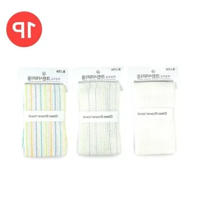 국산 샤워타올 때타올 바디용 목욕타월 세트 1P 5개