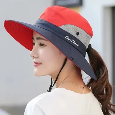 남녀공용 컬러핏 투톤 버킷햇 벙거지 모자 자외선차단