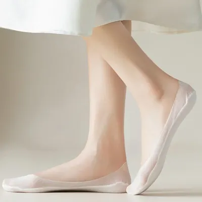 아이스실크 페이크삭스 메쉬 쿨덧신 여름 여성 발목양말