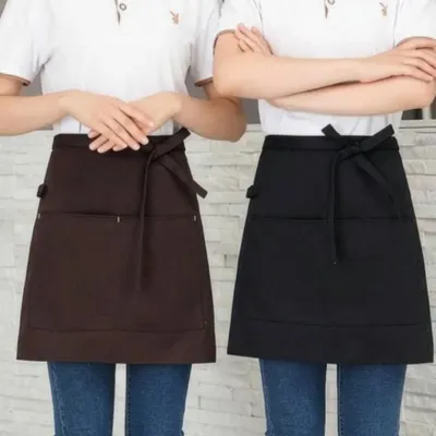 카페용 생활방수 주방 앞치마 앞치마 하프 방수 주방 하프