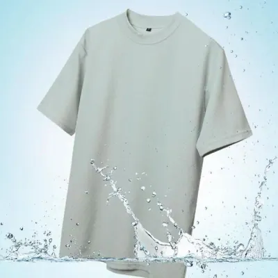 쿨론티셔츠 냉감티 냉장고 무지반팔티 기능성 쿨링 반팔티셔츠 남성 여름 트레이닝 상의