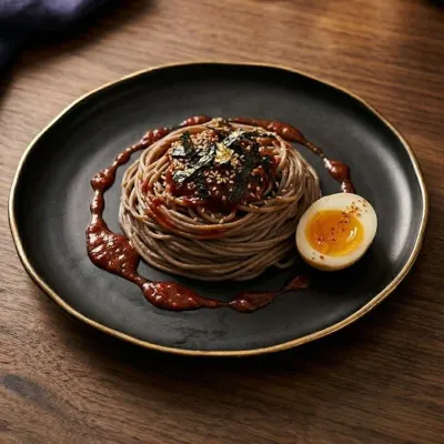 매콤 비빔소바 라이트 6인분 1kg (비빔장 6개)
