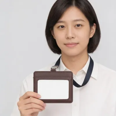릴홀더 카드케이스 목걸이 사원증 홀더 사무실 학교 현장 목걸이줄 지갑용