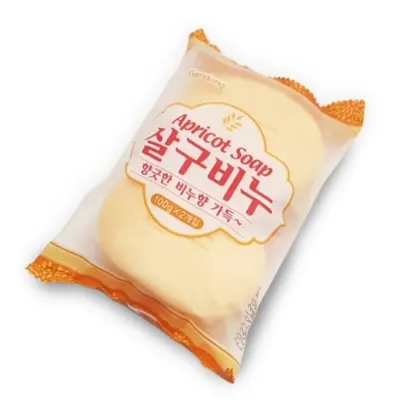 살구비누 100g 2개 샤워비누 화장실비누 바디비누