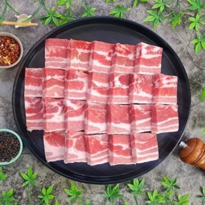 VGD 오스트리아 삼겹살 구이용 토막절단 5kg