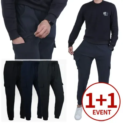 (1+1) 봄신상 울트라 카고 조거 바지