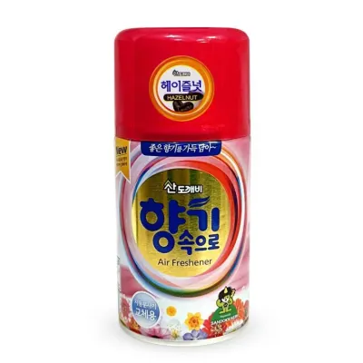 산도깨비 향기속으로 실내 화장실 자동 방향제 리필 290ml 헤이즐넛향