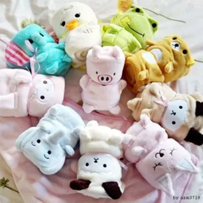 담요 선물 블링켓 극세사 캐릭터 나인쇼 단체선물 무릎담요 캠담요 판촉물 담요 애니멀담요 담요동물담요