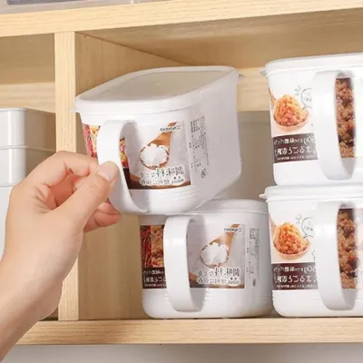 핸들 나카야 밀폐통 소형 800ml 소형 스낵컵 이유용품 육아