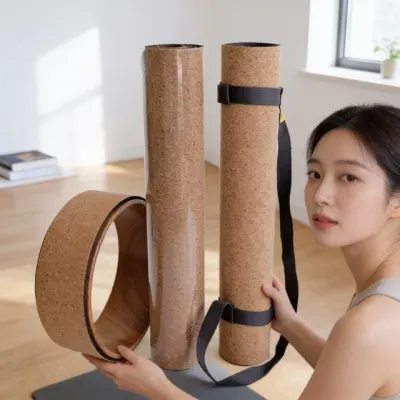 코르크 미끄럼방지 홈트레이닝 스트레칭 운동 기구