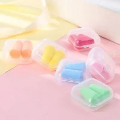 귀마개 방수 층간 방진 소음 방지 귀마개 감소 수면 공부 부드러운 스폰지 단귀 효과