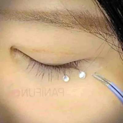 큐빅 네일아트스티커 원형 얼굴 데코 포인트 스티커