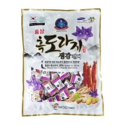 홍삼인 - 홍삼흑도라지생강캔디 800g