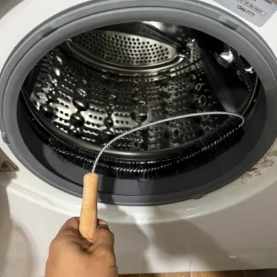 와이어 세탁기 틈새 청소솔